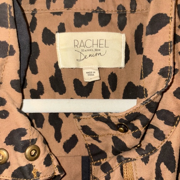 Rachel Roy Leopard Print Women's Jacket - Picture 3 of 4